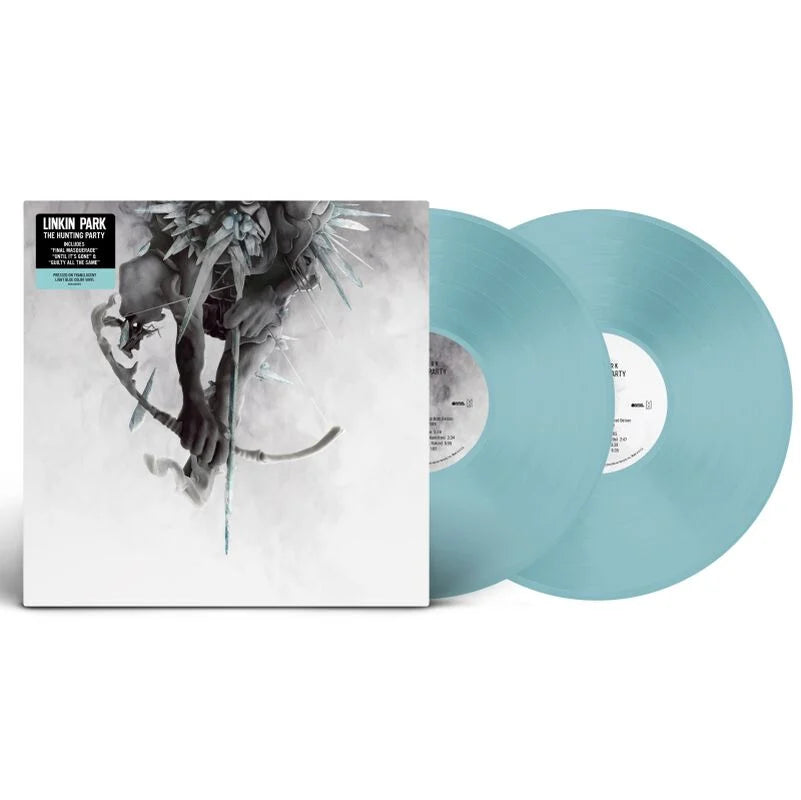 DOUBLE VINYLE THE HUNTING PARTY TRANSLUCENT LIGHT BLUE
