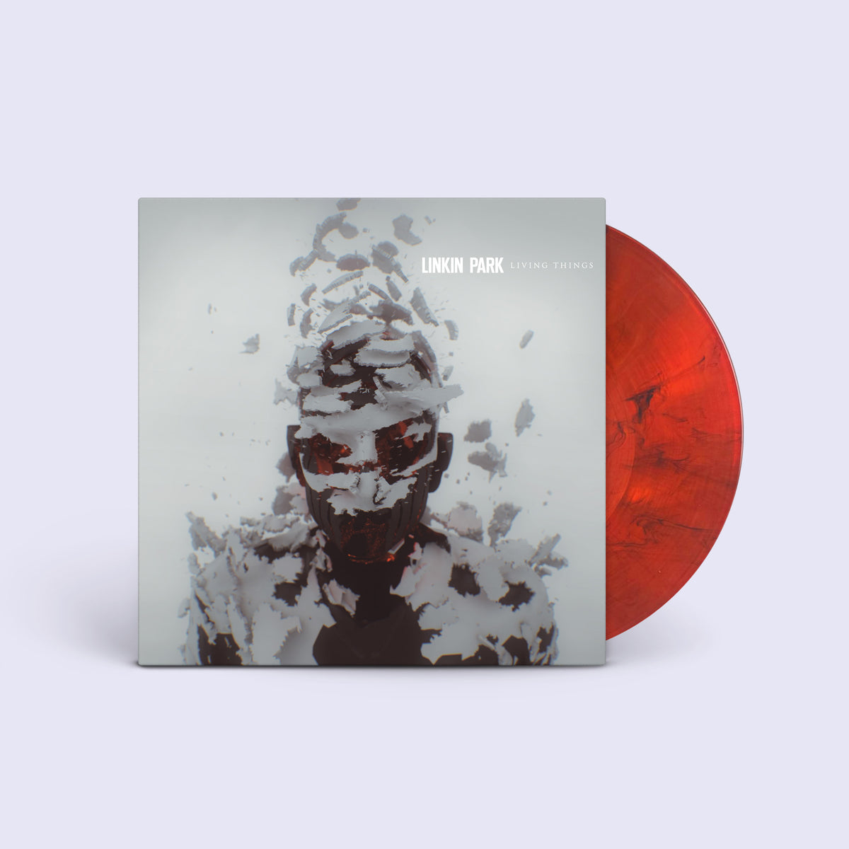 VINYLE LIVING THINGS Red Smoke