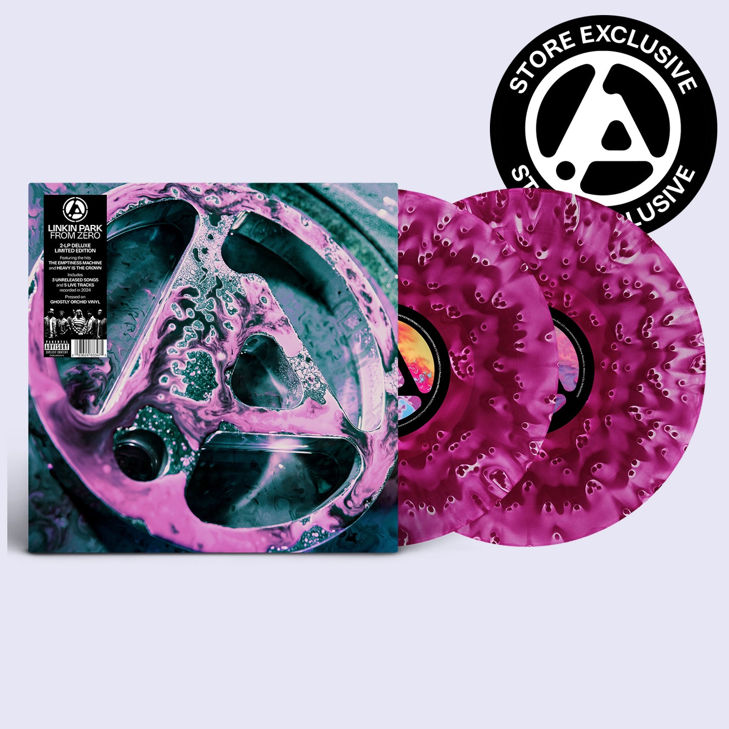DOUBLE VINYLE FROM ZERO (DELUXE EDITION) GHOSTLY ORCHID