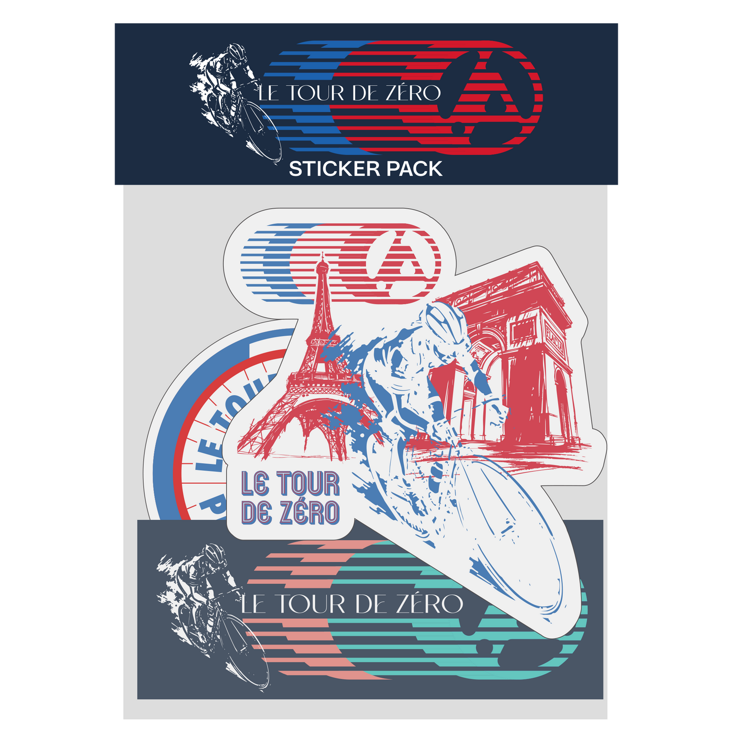 STICKER PACK - LE TOUR DE ZERO