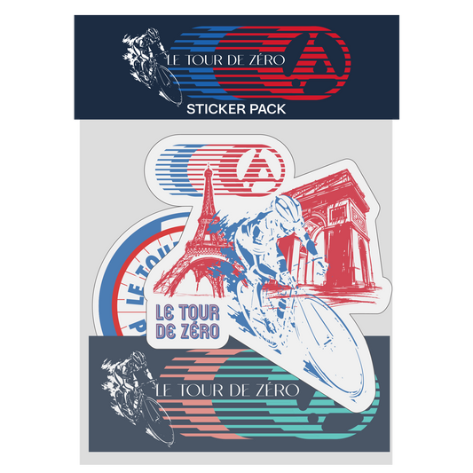 STICKER PACK - LE TOUR DE ZERO
