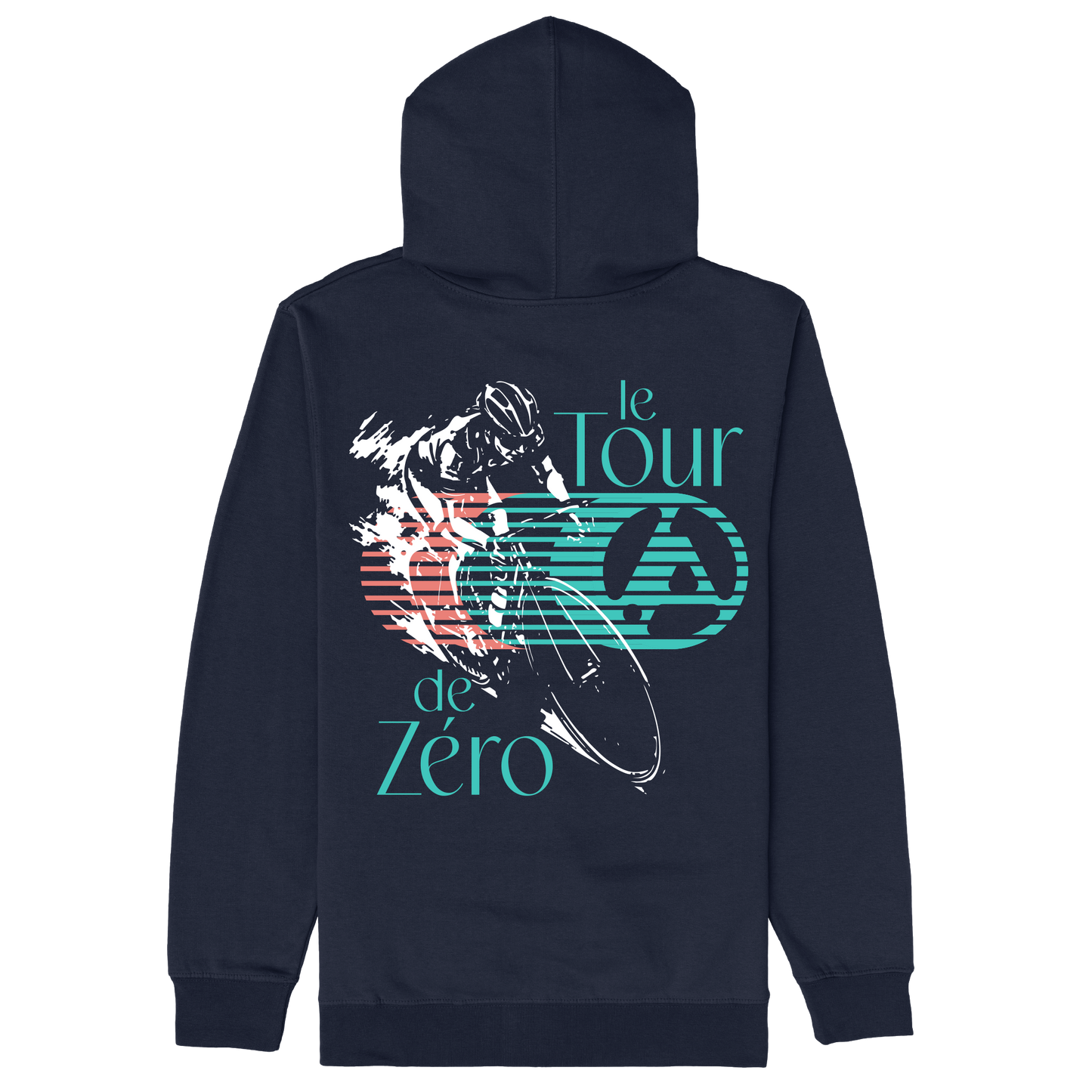 NAVY HOODIE - LE TOUR DE ZERO