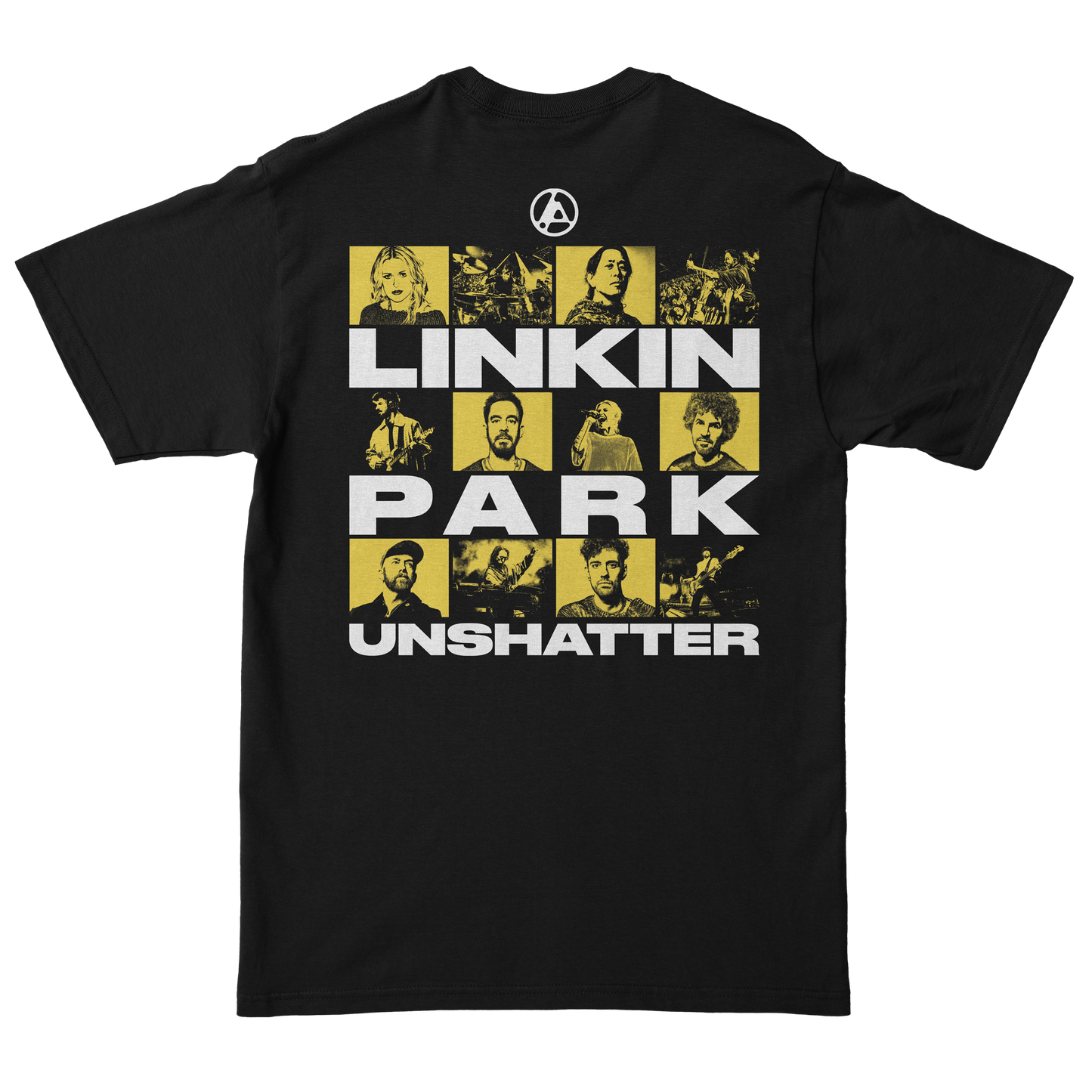 T-SHIRT UNSHATTER SQUARES BLACK