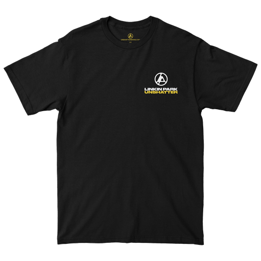 T-SHIRT UNSHATTER SQUARES BLACK