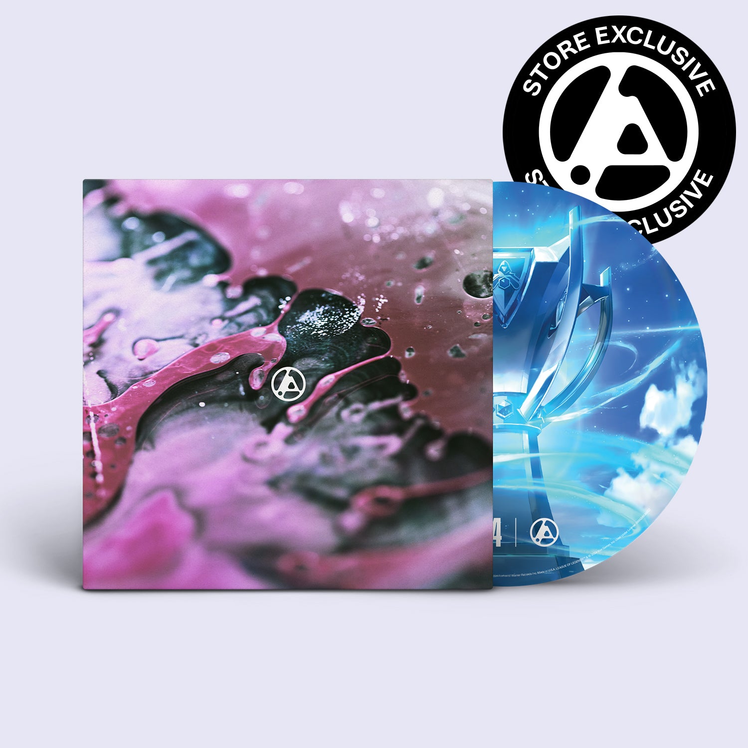 PICTURE DISC FROM ZERO LEAGUE OF LEGENDS EDITION LIMITEE