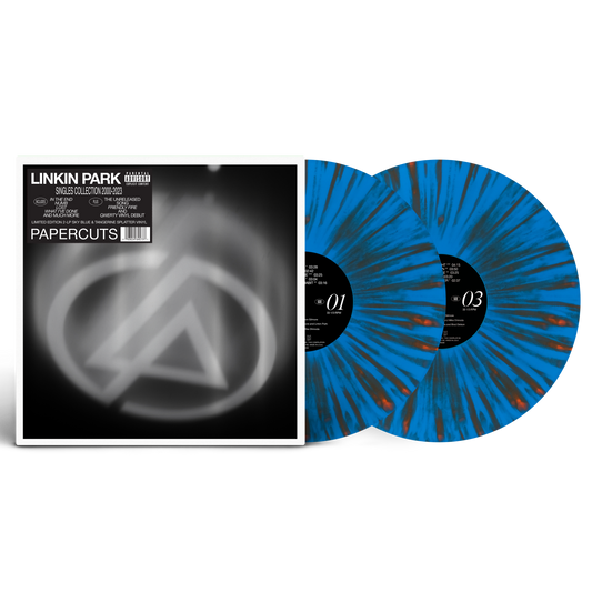 PAPERCUTS NUMB LIMITED EDITION SKY BLUE & TANGERINE SPLATTER VINYL 2LP